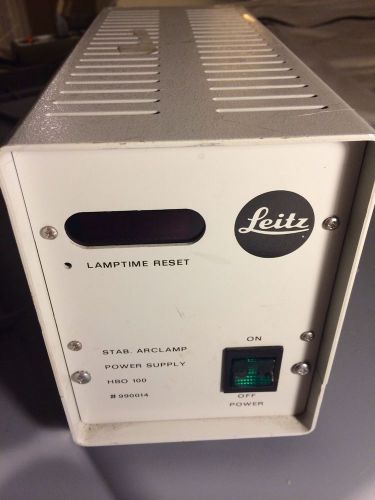 Leitz Stab. Arclamp Power Supply HBO 100, Mercury Lamp Power Supply; Zeiss