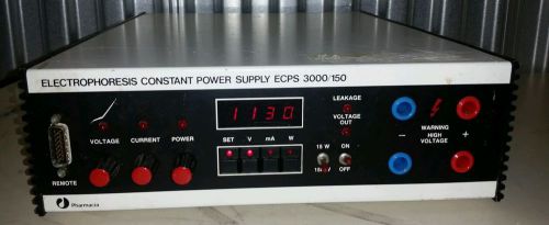 Pharmacia ECPS 3000/150 Electrophoresis Constant Power Supply Lab Laboratory