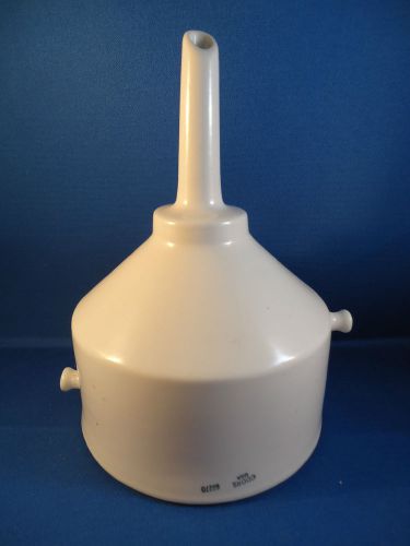 Coors Buchner Funnel with Inlet and Outlet Tubulators