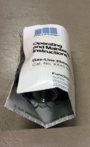 Gas-line 25mm Millipore filter holder XX40 025 00