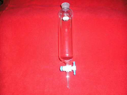 Glass Seporatory Funnel w/ Fluropolymer Resin Stopcock 500ml (Pyrex) 6381