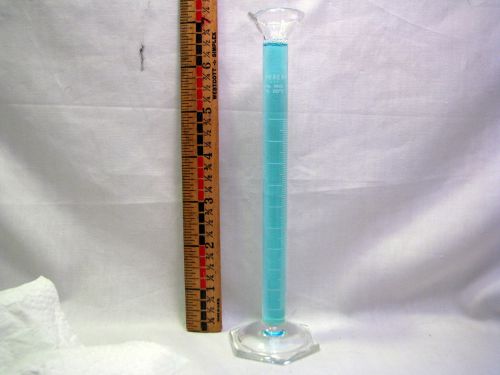 Pyrex 10ml science glass hex base cylinder beaker with spout model 3022 for sale