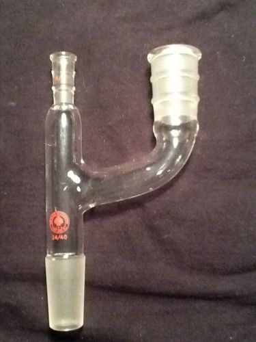 Ace glass 5100 adapter, thermometer joint, offset, 10/30, 24/40 joints for sale