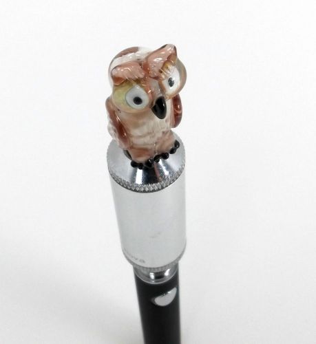Owl drip tip - classic style - hand made- fits to 510 tip size - all glass for sale