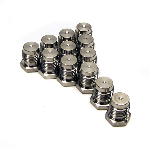 12 NEW Ham-Let/HTC Stainless Steel 1/4&#034; Male VCR Plugs