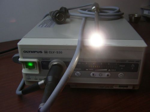 OLYMPUS CLV-S30 Light With a Olympus A4801A 0 degree 10mm Laproscopy System