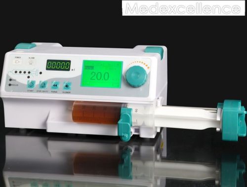 Digital injection syringe pump compact pump superposition  multi-language ce fda for sale