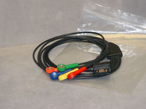 Zoll v lead patient cable for 12-lead ecg defibrillators for sale