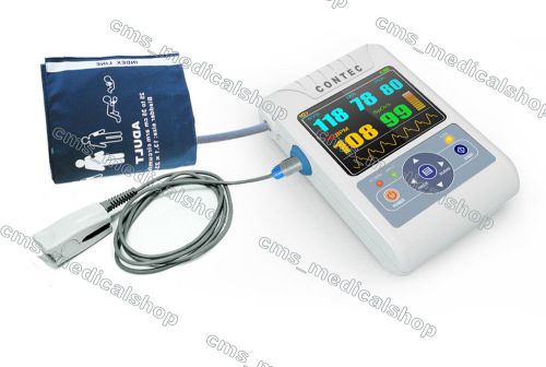 3.5&#034;tft lcd display convenient patient monitor spo2,pulse rate,nibp, pm70 for sale