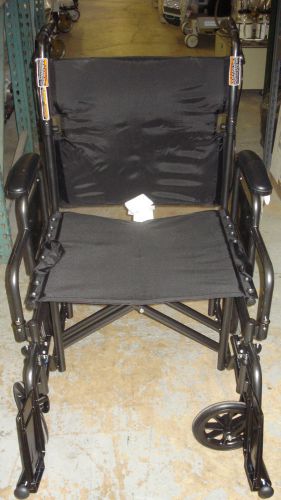 Invacare Heavy Duty Transport Wheelchair (400 Lb Capacity) Demo