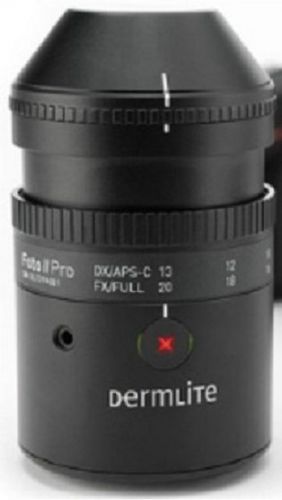 NEW 3Gen DermLite Foto II Pro Dermatology DSLR Lens for Canon or Nikon Cameras