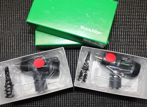 (2) Welch Allyn DIAG Otoscope Heads REF 23810 BRAND NEW IN BOX w/ Bulbs