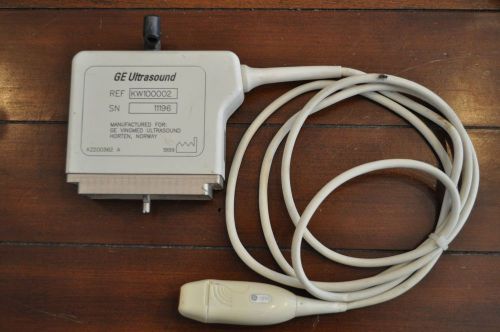Ge fpa 10.0 mhz linear array probe ref. kw100002 for sale
