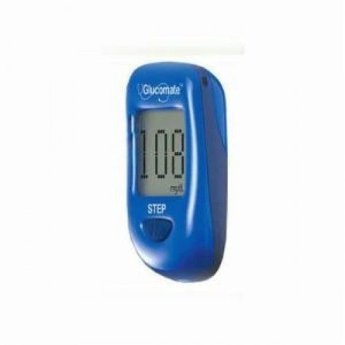 Glucomate step built-in pedometer glucometer blood sugar monitor for sale