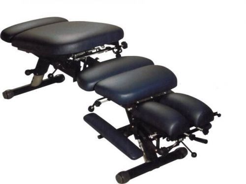 Portable Folding Chiropractic Therapy Massage Table Equipment Iron 280- Black