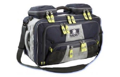 Meret Omni Pro EMS Bag, BLS/ALS Bag, Fire and Rescue Bag, Navy Blue, M4001