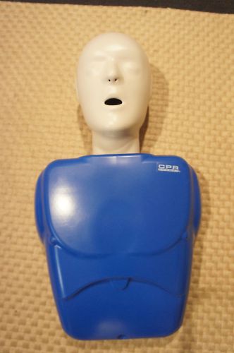 !! NEW! !! CPR Prompt Adult Child Training Manikin BLUE with Lung Bags