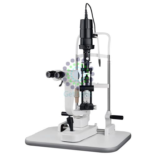 Ophthalmic optical slit lamp 2 magnifications with high point eyepiece ce fda for sale