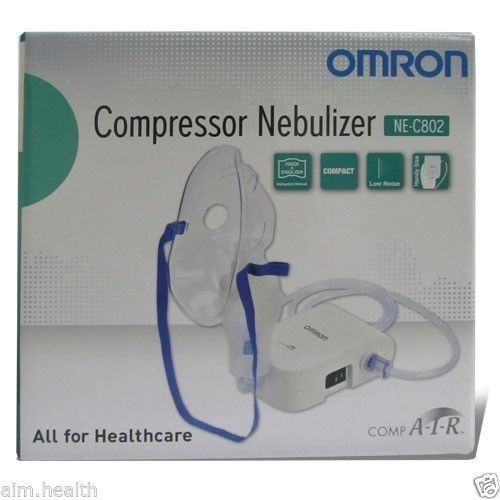 Omron portable adult/kid nebulizer - ne-c802 - respiratory medicine inhaler for sale