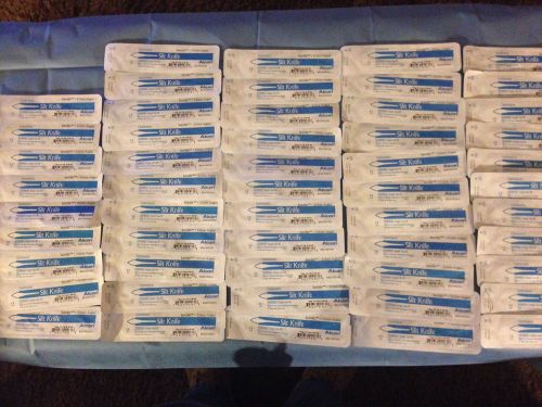 Lot Of 53 Alcon 3.0 mm Opthalmic Slit Knives