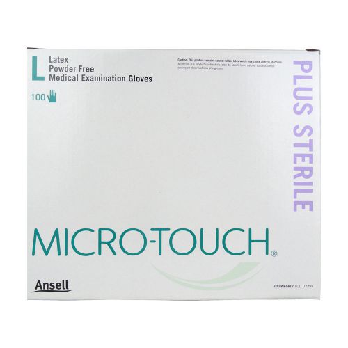 Ansell - micro-touch® sterile powder-free latex gloves(large) singles style 600 for sale