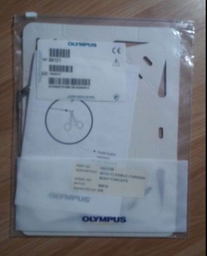 Olympus # 00121 flexible foreign body forceps 7f (unopened &amp; unused) for sale