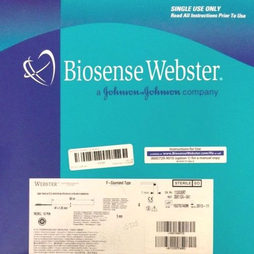 Biosense webster ep cath fixed curve 100cm x 4f(1.35mm)  ref: sw1124-041 for sale