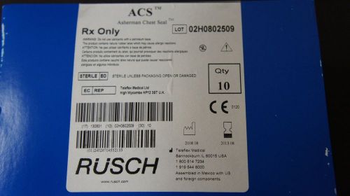 Rusch 849100 acs asherman chest seal ~ nsn# 6510-01-408-1920 ~10 boxes of 10 for sale