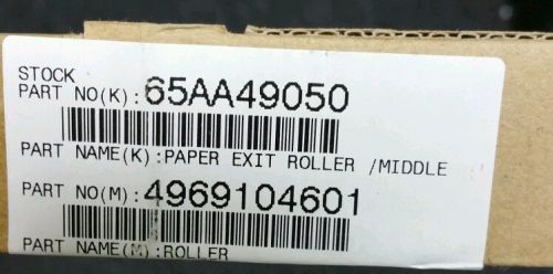 Genuine Konica Minolta 65AA49050 paper exit roller / Middle