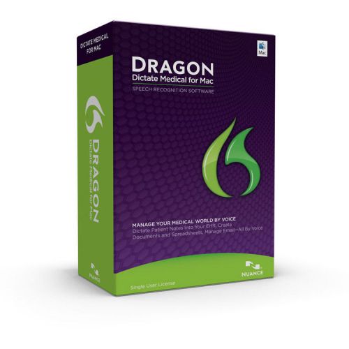 Dragon Dictate Medical for Mac Upgrade from MacSpeech Dictate Medical