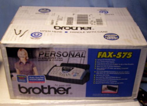 *** BROTHER FAX MACHINE -- Telephone &amp; Copier -- NEW in BOX - UNOPENED!!