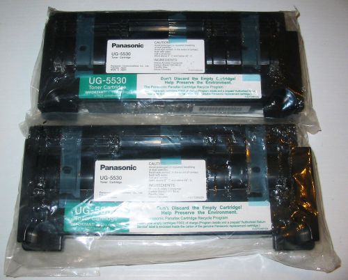 TWO PANASONIC UG-5530 TONER CARTRIDGE &amp; DRUM KITS **NEW**