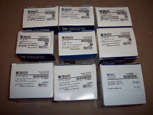 brady label kit ptl- 20-483 13-423 17-430 17-483 42-483 100-483 110-145 ftb425