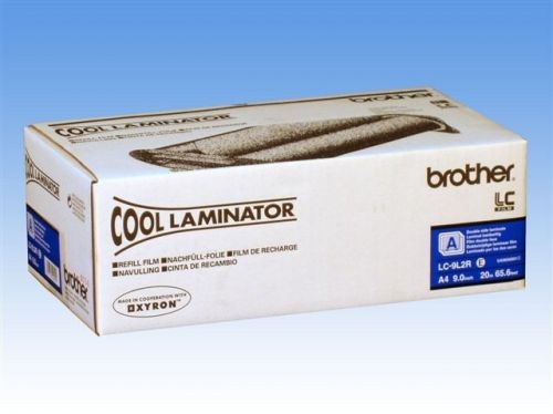 Brother lx200 cool laminator lc9l2r a4 double sided refill rolls 20m. for sale