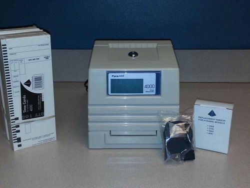 Pyramid 4000/4000HD Electronic Payroll Time Recorder