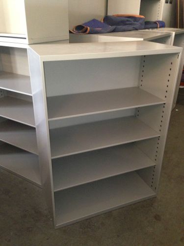 *** 36&#034;w x 18&#034;d x 49&#034;h - heavy duty metal bookcase in beige color *** for sale