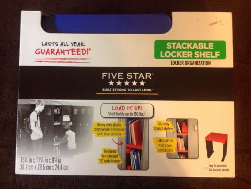 Five Star Stackable Locker Shelf - Blue New!!!