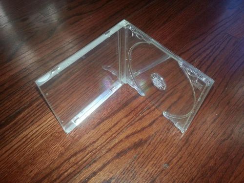 Empty Replacement Standard CD Jewel Case Clear Tray PlayStation 1 PS1 Dreamcast