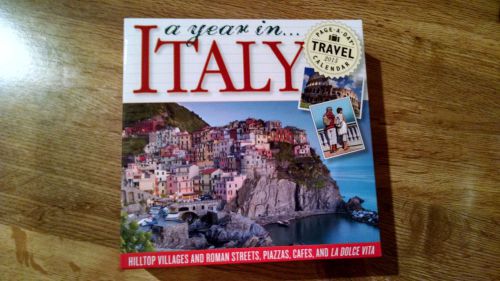 2015 Page a Day Calender &#034;A Year In Italy&#034;