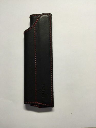 Quiver - Black/red stitching For moleskine, Rhodia, etc.- Pocket-sized