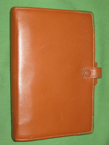 PERSONAL ~1.0&#034;~ Vintage CALF LEATHER Filofax Planner ORGANIZER Binder UK