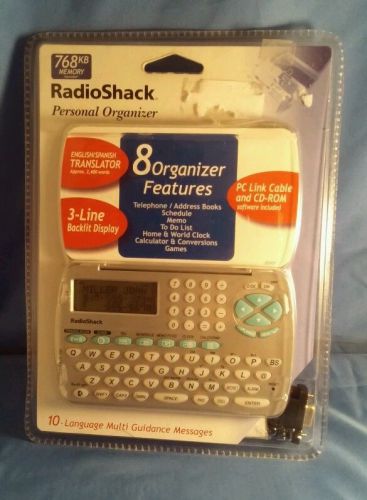 RadioShack Personal Organizer EL-6991C 768kb memory 10-Language New in Package