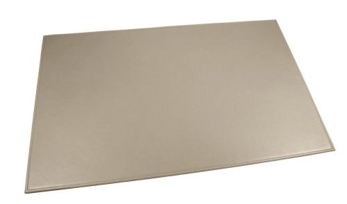 LUCRIN - Large desk pad 23.6 x 15.7 inches - Smooth Cow Leather - Light taupe