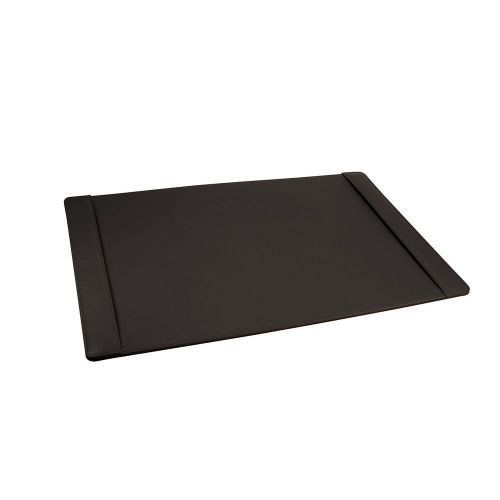 LUCRIN - Leather Desk Pad 2 sections - Smooth Cow Leather - Brown