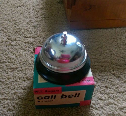 W.t. rogers call bell, 3&#034; diameter, 2&#034; tall for sale