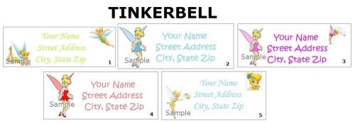 *CUTE * Tinkerbell Fairy Return Address Labels &amp; Name Stickers