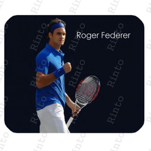 Hot New Roger Federer Custom Mouse Pad Anti Slip fro Gaming Great for Gift