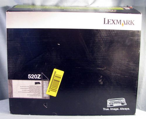 Genuine lexmark 520z black return program imaging unit - opened box for sale