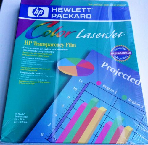 HP Color laserjet film transparency Film - 50 sheets 8.5*11
