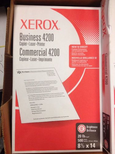 Xerox Business 4200 Copy Paper White 11&#034;(W)x17&#034;(L),Ream 500 Sheets/Ream